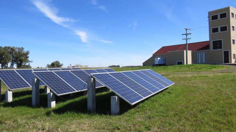 Vinho produzido com energia solar